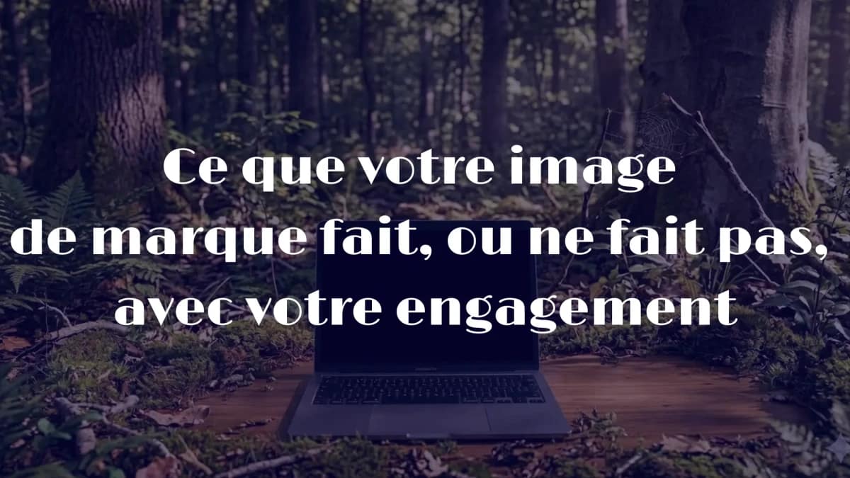 démarche écologique entreprise image de marque