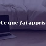 Retour sur ma stratégie digitale