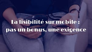lisibilité site web professionnel